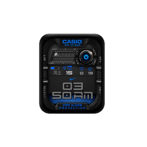 CASIO卡西欧数字表盘