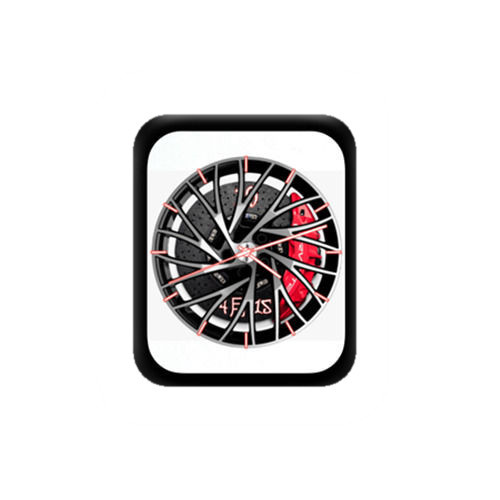 动态旋转轮毂卡钳数字指针表盘