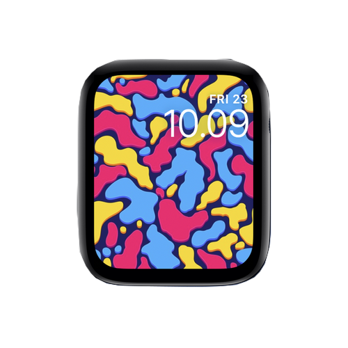 Abstract Cyan Yellow Magenta