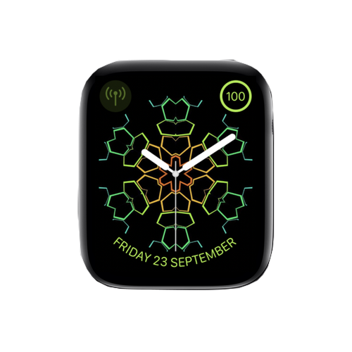 Neon Hexagons Kaleido