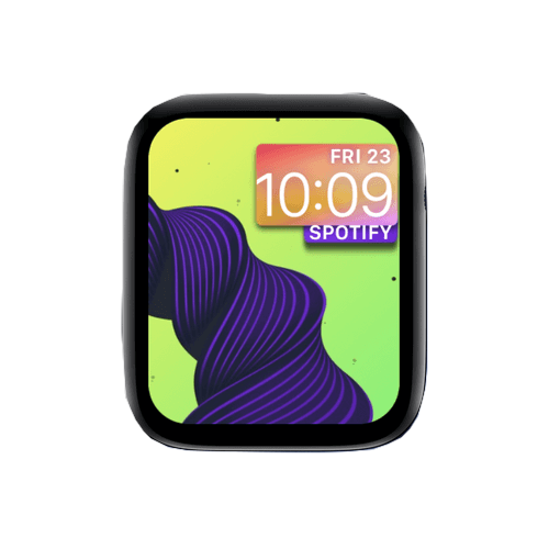 Violet Abstarct Flow