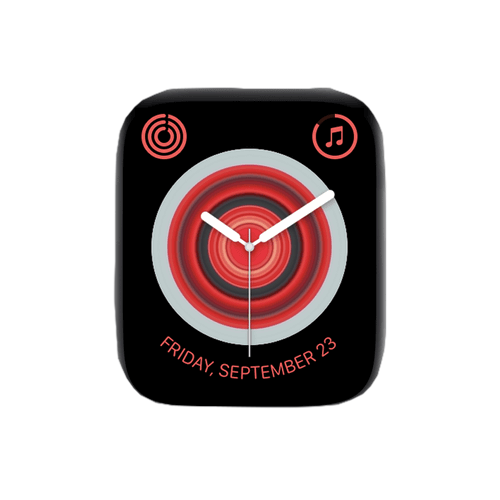 Radial Red and White