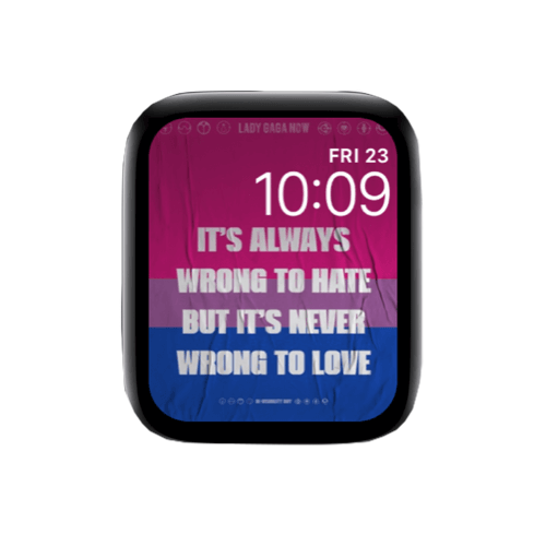 It’s never wrong to love