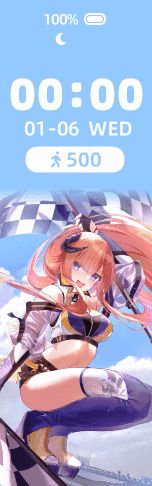 明日方舟角色表盘