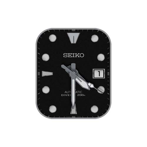 SEIKO精工数字指针表盘