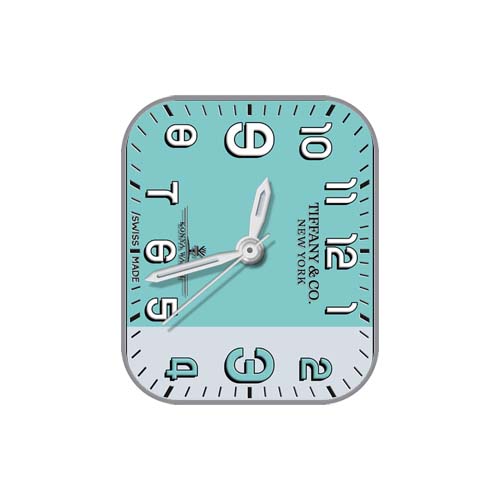 蒂芙尼Tiffany&Co数字指针表盘