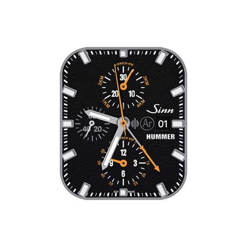 HUMMER悍马数字指针表盘