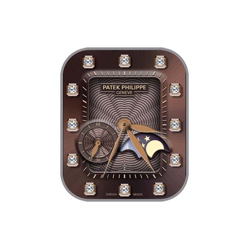 PATEK PHILIPPE百达翡丽数字指针表盘