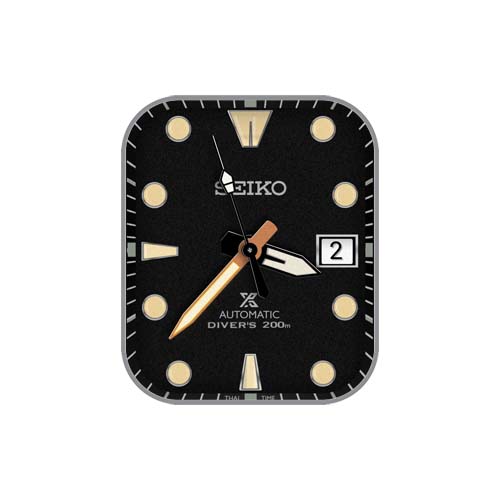 SEIKO精工数字指针表盘