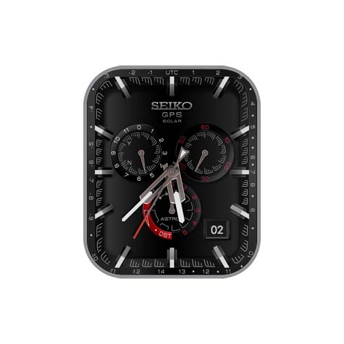 SEIKO精工数字指针表盘