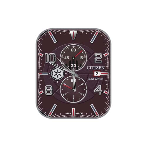 CITIZEN西铁城数字指针表盘