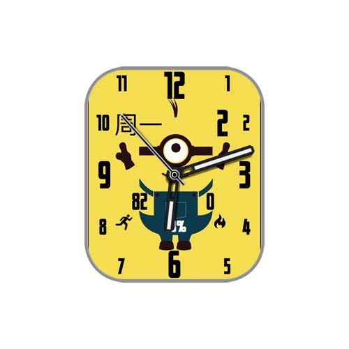 大眼小黄人数字指针表盘