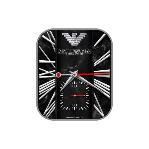 ARMANI阿玛尼数字指针表盘