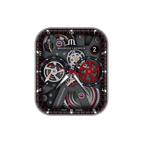 MAURICE LACROIX艾美数字指针表盘