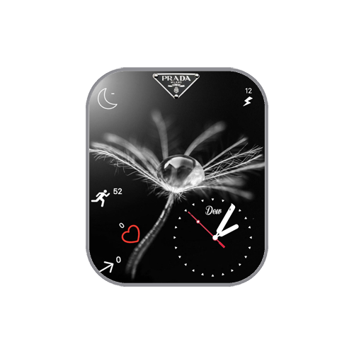 PRADA普拉达指针表盘