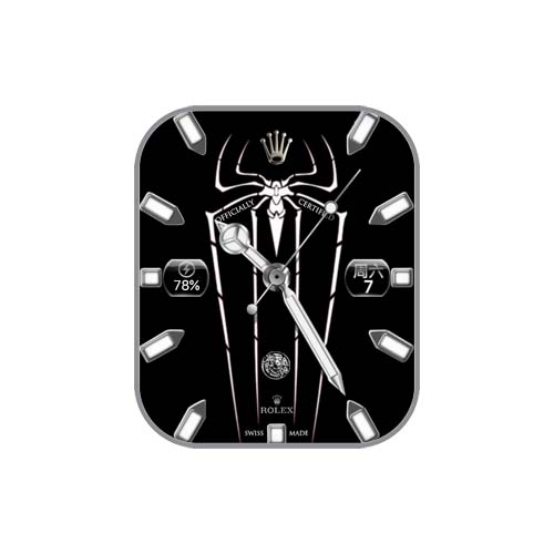 ROLEX劳力士蜘蛛侠数字指针表盘