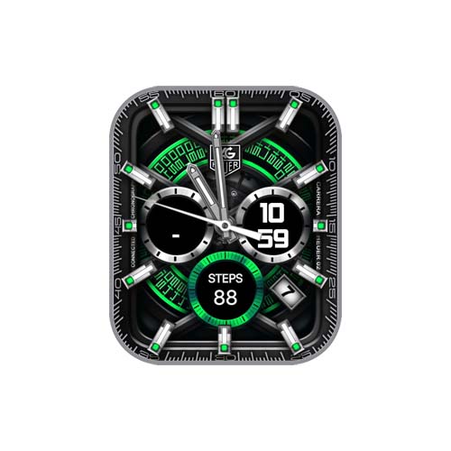 Tag Heuer泰格豪雅数字指针表盘