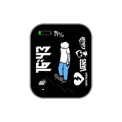 VANS范斯数字表盘