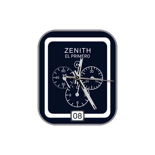 ZENITH真力时数字指针表盘