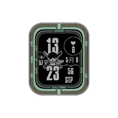 海贼王数字心率表盘