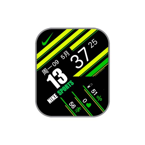 NIKE耐克数字运动表盘