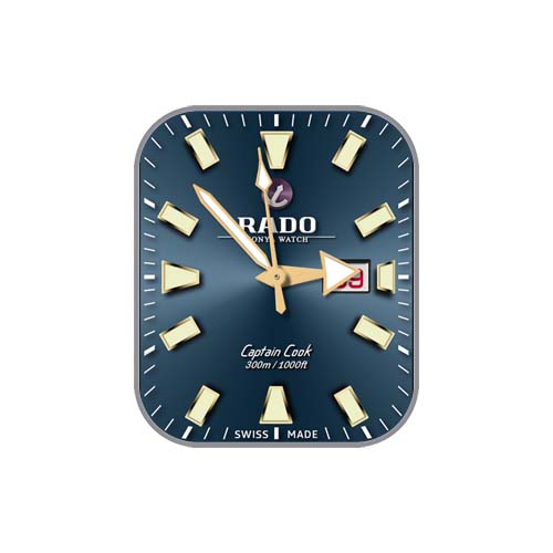 RADO瑞士雷达数字指针表盘