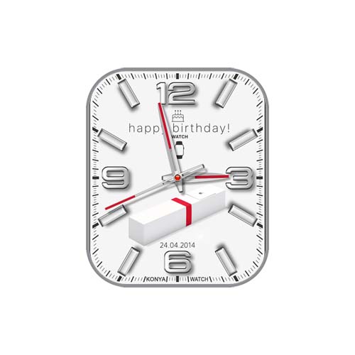 数字指针白色表盘