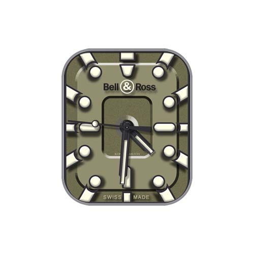 Bell&Ross柏莱士数字指针表盘