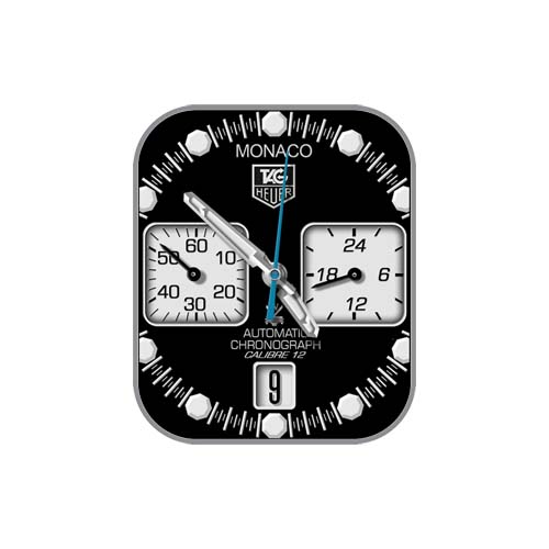 Tag Heuer泰格豪雅数字指针表盘