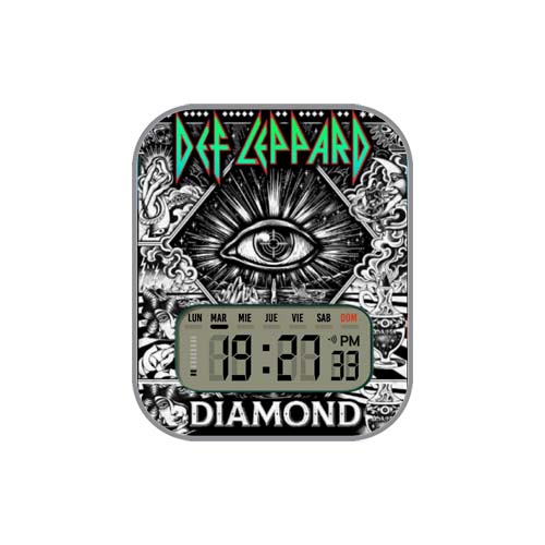 Def Leppard数字表盘