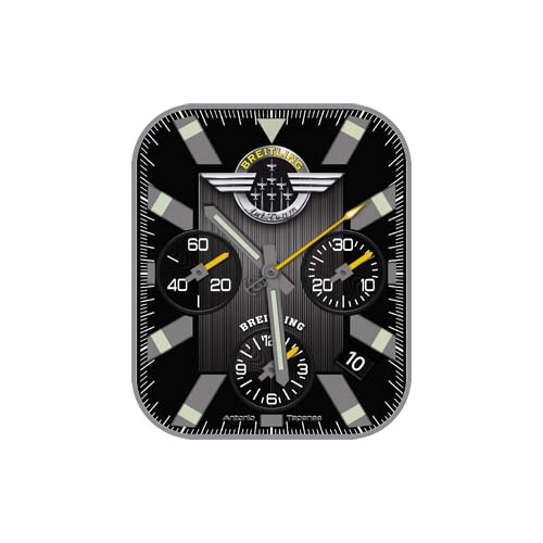 百年灵BREITLING数字指针表盘