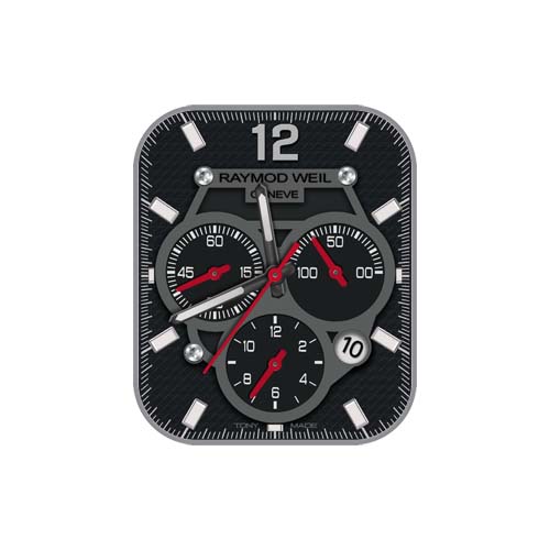 RAYMOND WEIL蕾蒙威数字指针表盘