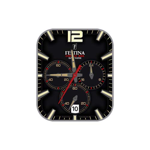 瑞士法斯蒂纳FESTINA数字指针表盘