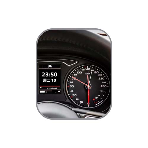 奥迪仪表盘数字指针表盘