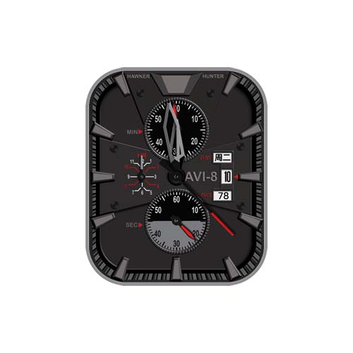 AVI-8数字指针表盘