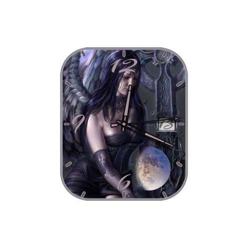 翅膀人物月球数字指针表盘