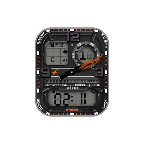 Fastrack数字指针表盘