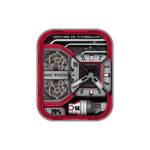 Harry Winston海瑞温斯顿数字指针表盘