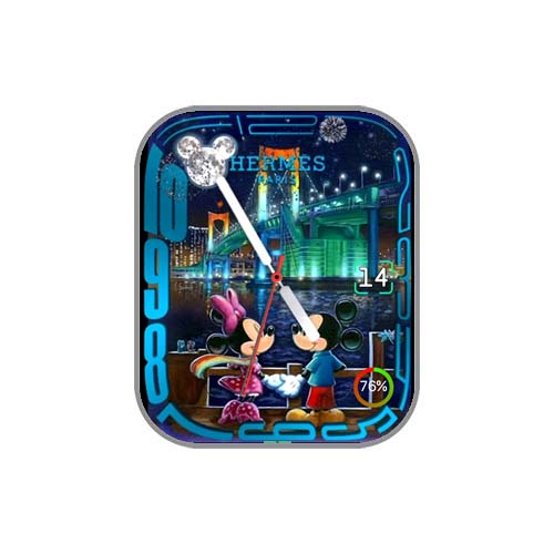 HERMES爱马仕迪斯尼米奇指针表盘