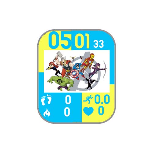 复仇者联盟数字表盘