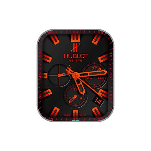 HUBLOT宇舶数字指针表盘