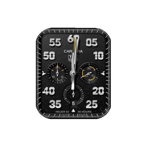 Tag Heuer泰格豪雅数字指针表盘