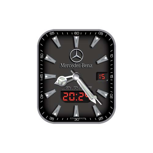 梅赛德斯奔驰数字指针表盘