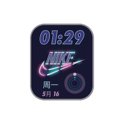 NIKE耐克数字运动表盘