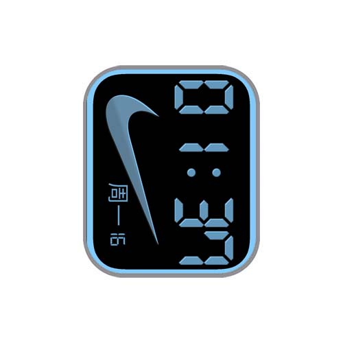 NIKE耐克数字运动表盘