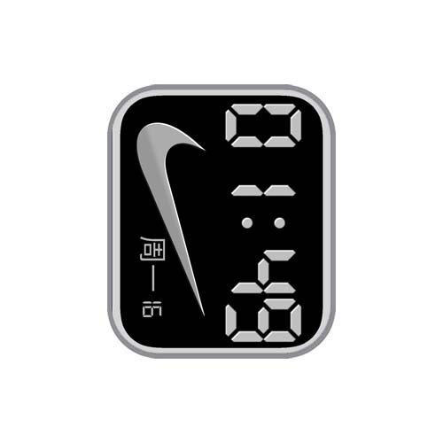 NIKE耐克数字运动表盘