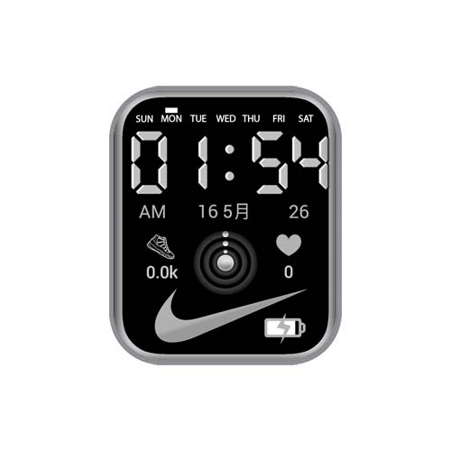 NIKE耐克数字运动表盘