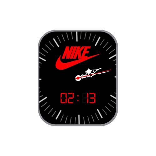 NIKE耐克数字指针表盘