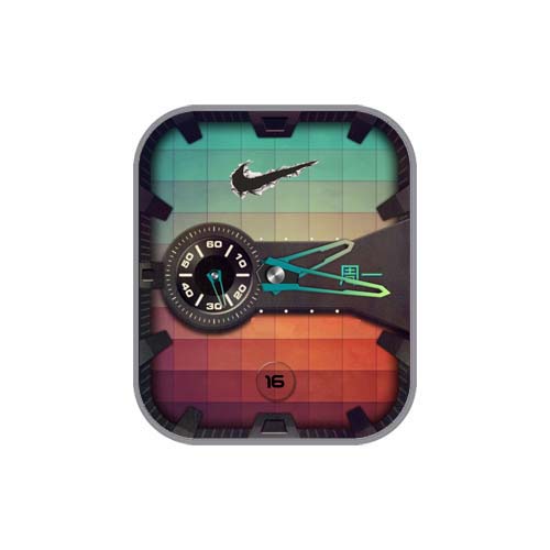 NIKE耐克数字指针表盘