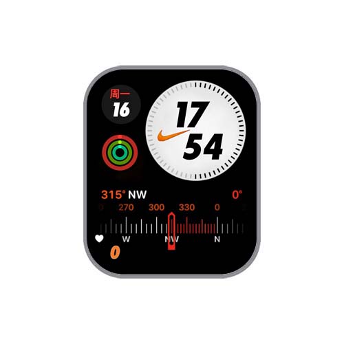 NIKE耐克数字运动表盘